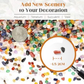 Pierres Naturelles 200g Pierre Precieuse Naturelle Pierres Précieuses Polies,Pierres Précieuses, Pierres de Guérison, Pierres