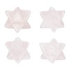 OLYCRAFT 200g 5pcs Opale Éthiopienne Pierre Précieuse Sans Trou Opalite Perles Brutes Irrégulières Opale Éthiopienne Cristaux