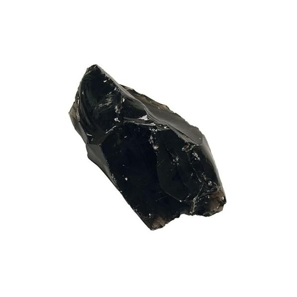 Obsidienne Fumée Pierre Brute de 2 à 5 cm, 1 Unité