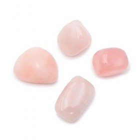 Quartz Rose Pierre Roulée Cubique de 2 à 3 cm, 1 Unité