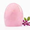 Eusice - Quartz Rose Grosse pierre, forme libre, 100% naturelle et artisanale, pierre haute qualité, pierre du thérapeute, pi