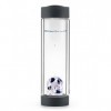 VitaJuwel ViA HEAT BALANCE | Double-Walled Tea Bottle With Sodalite, Chalcedony and Clear Quartz