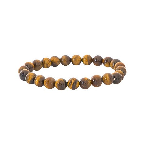 Garaulion Bracelet Pierre Naturelle | Perles 8mm | Spécialiste de bracelets en pierre depuis 2017 | E-book gratuit Citrine 