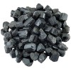 mookaitedecor Pierres de tourmaline noire brute - Pierres précieuses minérales Schörl pour la famille, le bureau, laquarium 