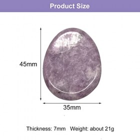 Pierre de Souci pour Lanxiété Cristaux de Guérison Naturel Améthyste Pierre pour Lanxiété et le Stress Pierres Thérapeutiqu