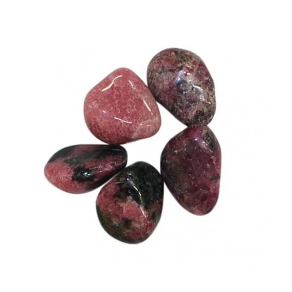 Rhodonite Roulée de 2 à 3 cm, Pierre naturelle Lithothérapie, 1 Unité