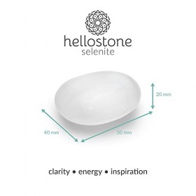 Sélénite naturelle agréable au toucher | Pierres précieuses cristaux de guérison spirituelle | 40 x 50 x 20 cm | Idée cadeau,