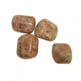 Pierre de Soleil Extra Roulée de 2 à 3 cm, Pierre naturelle Lithothérapie, 1 Unité