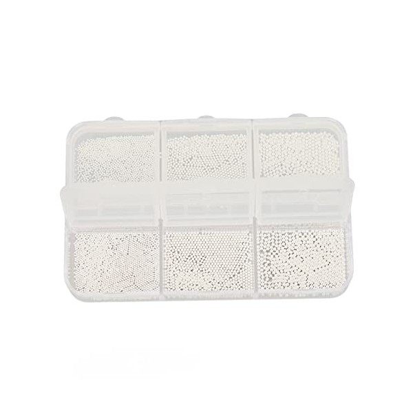 Mini Perle en Métal pour Ongles, Décoration de Perles à Ongles Professionnelles Uniques et Exquises à la Mode pour la Perform