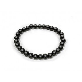 Shungite Armor - Bracelet de protection contre les ondes électromagnétiques - Taille M - Circonférence 17 cm