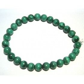 exclusif Malachite Perle Bracelet Cadeau Bijoux Cristal Pierre Précieuse Fabriqué À La Main