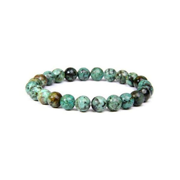 PIERRETOILES - Bracelet "Expression" en Turquoise dAfrique