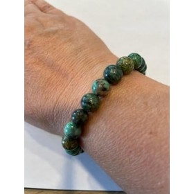 PIERRETOILES - Bracelet "Expression" en Turquoise dAfrique