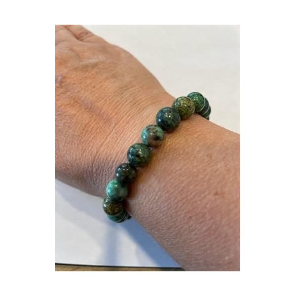 PIERRETOILES - Bracelet "Expression" en Turquoise dAfrique