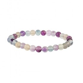 Garaulion Bracelet Fluorite Pierre Naturelle 6mm | Concentration Fluorite 