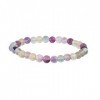 Garaulion Bracelet Fluorite Pierre Naturelle 6mm | Concentration Fluorite 