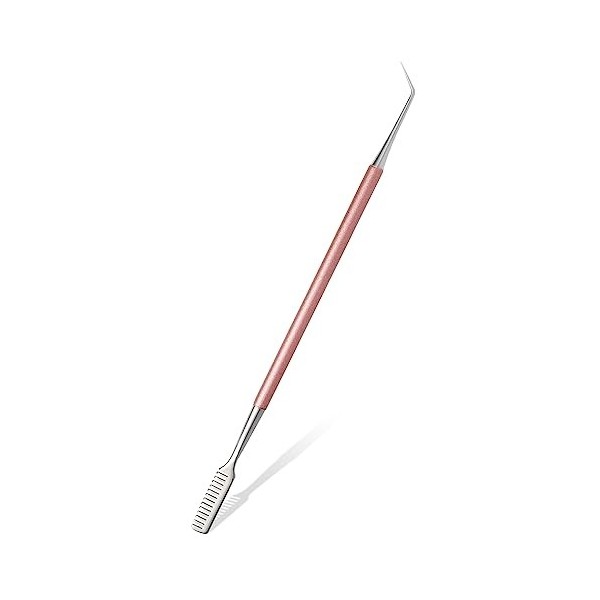 FVION Rehaussement Cils - Peigne Séparateur de Cils Rehaussement Outil Brosse Cils Pic Metal Rehaussement des Cils Lash Lift 