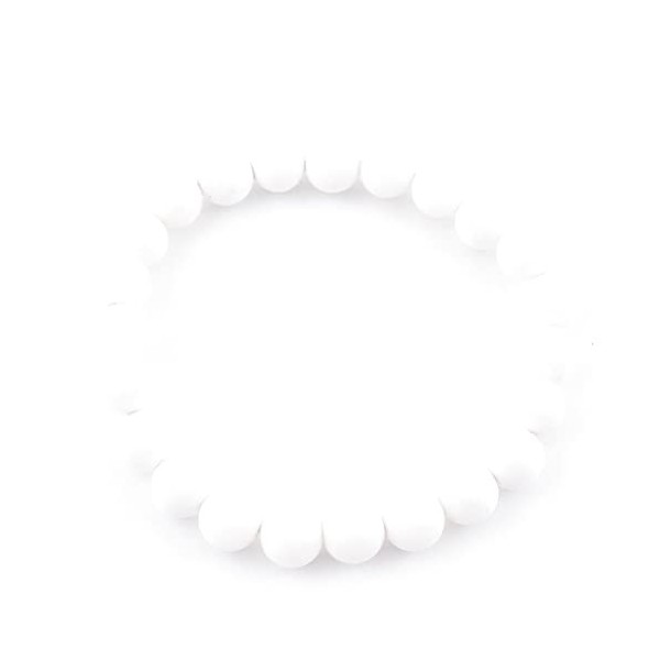 ARITZI Bracelet élastique avec boules de pierres naturelles en différentes tailles et pierres. Bracelet billes pierres nature