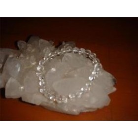 Beau Quartz Clair Perles Stretch Bracelet Cristal Guérison Bien-être Mode Hommes Femmes Cadeau Puissant Protection Calme Paix