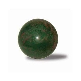Cristaux de guérison Inde 50–60&nbsp;mm pierre précieuse naturelle Boule Boule Aura Balancing Boule Métaphysiques, Blood Stone, 50