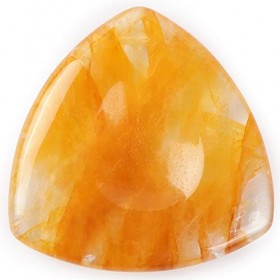 Artistone Pierre de méditation en cristal de citrine pour soulager lanxiété, la guérison des chakras