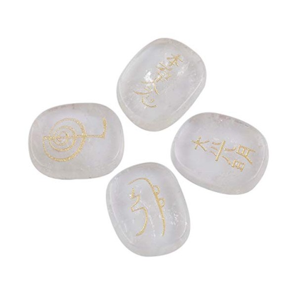 Mookaitedecor Lot de pierres de chakra polies pour guérison Reiki