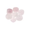 NKlaus 900g Rozenquarz Pierre précieuse 30-40 mm Pierres de guérison Rose Tendre décoration minérale 14683