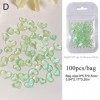 RJSQAQE Un Pack Bijoux Diamants Perle Coeur En Forme De Ongles Fond Plat Bijoux Partie pour DIY X4L5 Manucure Décoration de l