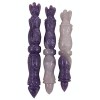 Harmonize Crayon dange sculpte a la Main Baguette Pierre dLépidolite Reiki Guerissant lequilibre energetique de Cristal