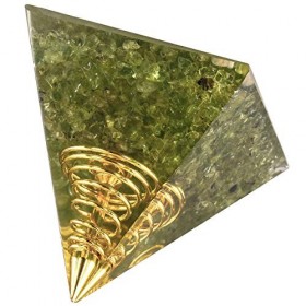 KYEYGWO Pierres de guérison pour Chakras Pyramides Centrale Pyramides Pyramides en Cristal pour énergie Positive, thérapie de