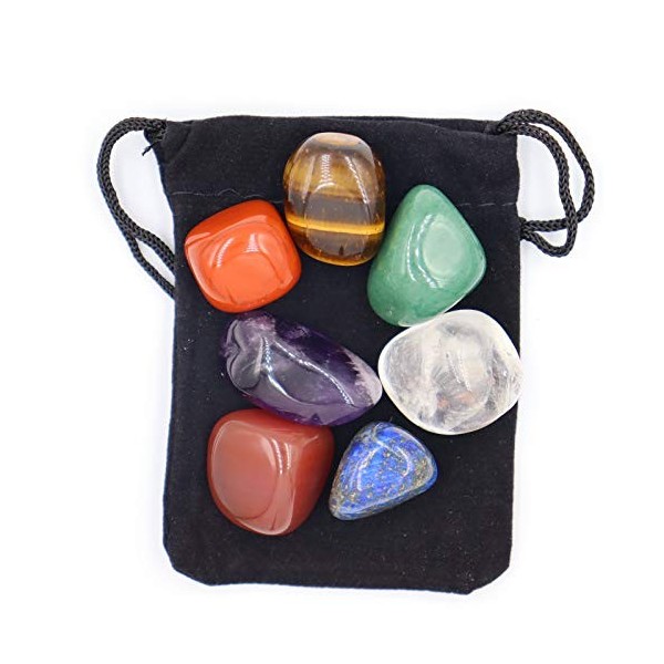 Les Pierres de Chakra, Les Pierres de Cristal et Les Cristaux de guérison de Chakra Peuvent être utilisés comme 7 Types de Pi