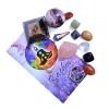 KACHVI Cristaux et Pierres précieuses Guérison Sept Pierres Naturelles Chakra 10 Pièces Méditation Cristal Spirituel Cadeaux 