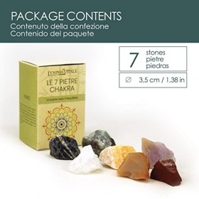 7 pierres de chakra - pierres et cristaux naturels pour la thérapie par le cristal - pierres de cicatrisation et dénergie - 
