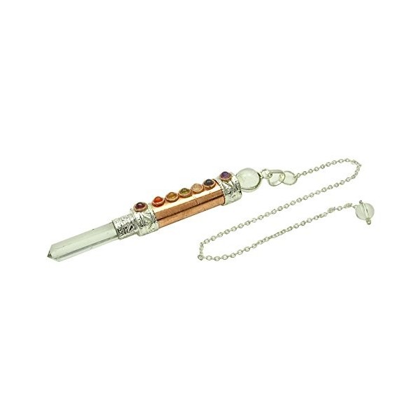 Harmonize 7 Chakra Baguette De Cuivre Pendule Radiesthésie Générateur DÉnergie Reiki Guérison Cristal Don Spirituel