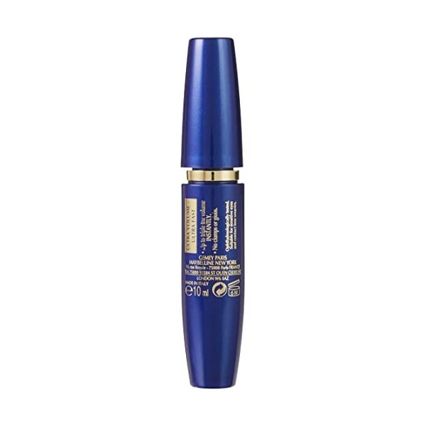 MAYBELLINE Volum Express Ultra Fast Mascara, Noir, 10 ml