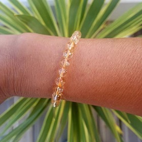 Garaulion Bracelet Pierre Naturelle | Perles 8mm | Spécialiste de bracelets en pierre depuis 2017 | E-book gratuit Citrine 