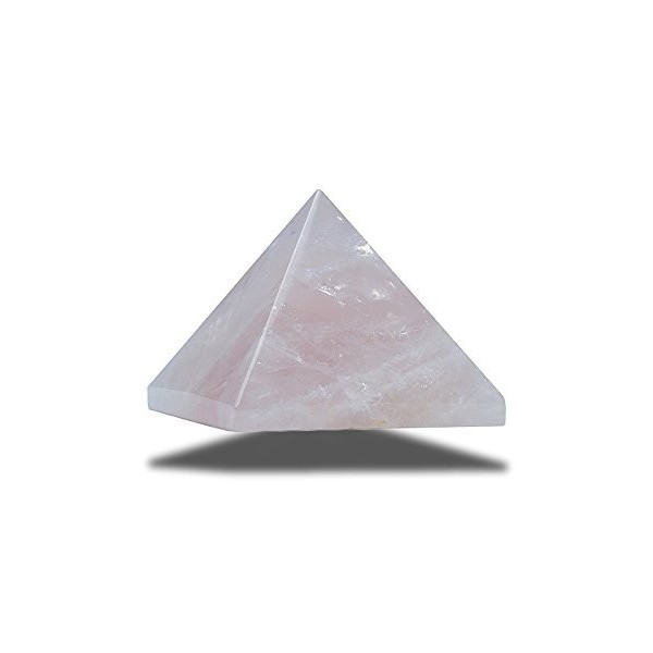 Quartz Rose [Pyramide] Lithotherapie Pierre Naturelle Mineraux [Equilibre et Sens]