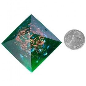 KYEYGWO Pierres de guérison pour Chakras Pyramides Centrale Pyramides Pyramides en Cristal pour énergie Positive, thérapie de