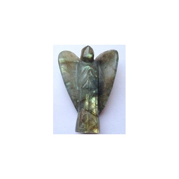 Labradorite sculpté gardien fée ange cristal guérison bien-être cadeau Reiki Feng Shui bien-être paix méditation