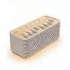 EZVALO Lite Machine Bruit Blanc 3 en 1 avec Fonction Veilleuse, Enceinte Bluetooth Portable, Rapidement et Générer Un Sommeil