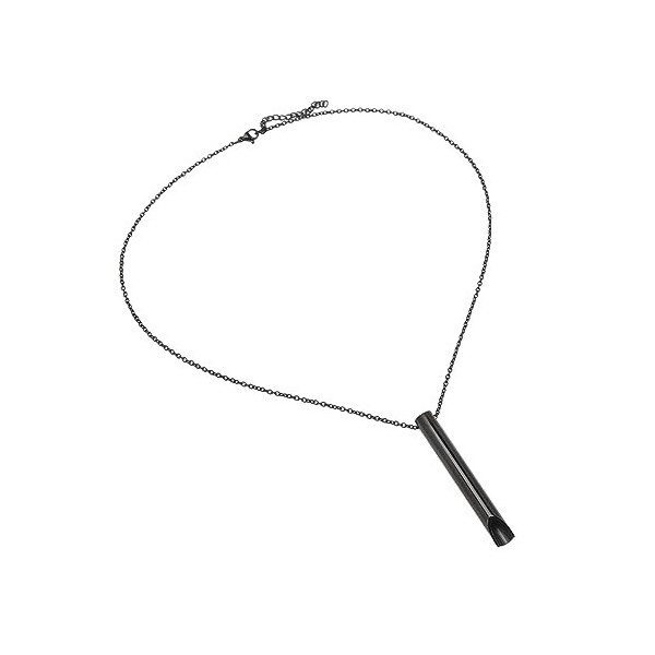 Collier de Méditation, Détendre les Muscles, Augmenter la capacité Pulmonaire, Chaîne Anti-stress, Pendentif de 6 Cm, Calmant