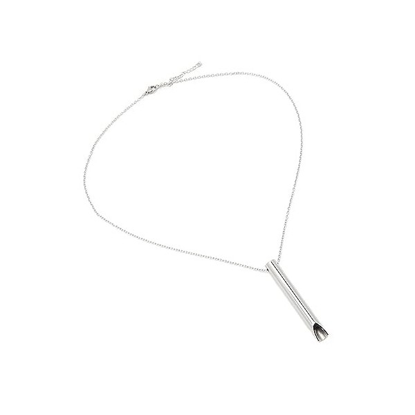 Collier de Méditation, Détendre les Muscles, Augmenter la capacité Pulmonaire, Chaîne Anti-stress, Pendentif de 6 Cm, Calmant