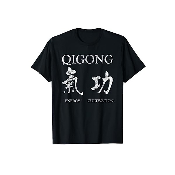 Tai Chi Qi Gong Chigong Méditation chinoise Qigong T-Shirt