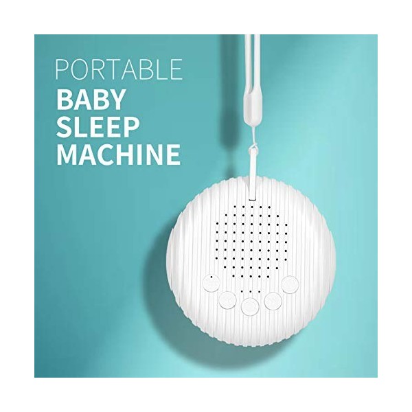 ZIEM Q3 Portable Baby Sleep Machine Home Office Mini Sleep Therapy Relaxing White Noise Machine