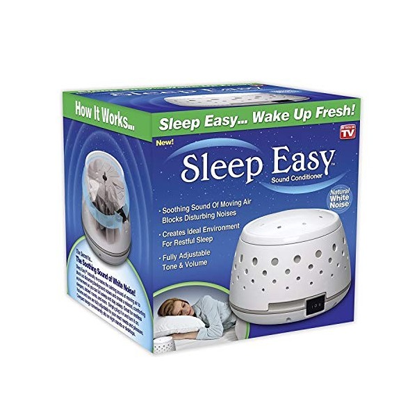 Sleep Easy Sound Conditioner, machine à bruit blanc – Lot de 2