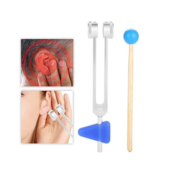 136.1Hz Tuning Fork Alliage daluminium Médical Tuning Fork Thérapie sonore pour le soulagement du stress