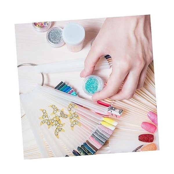 Beaupretty Sailor Moon Nail Charms Nail Perles Nail Art Ornements Strass Nail Ornement Metal Nail Charms Décorations DOngles