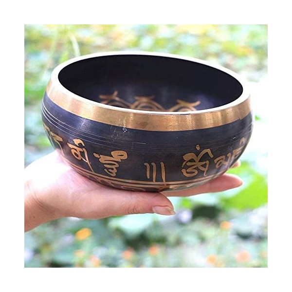 Meditation Bowl Tibetan Singing Bowl Set Meditation Sound Bowl in Nepal for Healing and Mindfulness