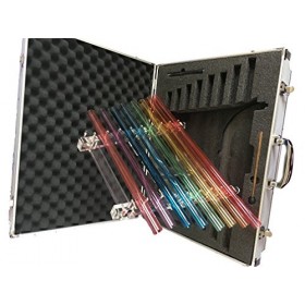 432&nbsp;Hz Cdefgabc parfaite Thérapie par le son Quartz-colorized Cristal Harp-perfect Instrument de musique avec gratuit Alumina