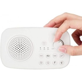 LEONYS Thérapie par le son portable, machine à bruit blanc avec 8 sons apaisants naturels, machine à sons apaisants naturels 